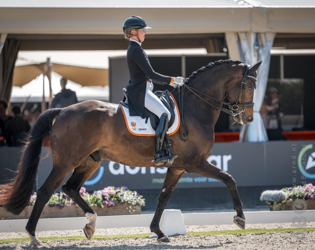 Esmee Boers was met Rockstar de beste Young Rider in Hagen