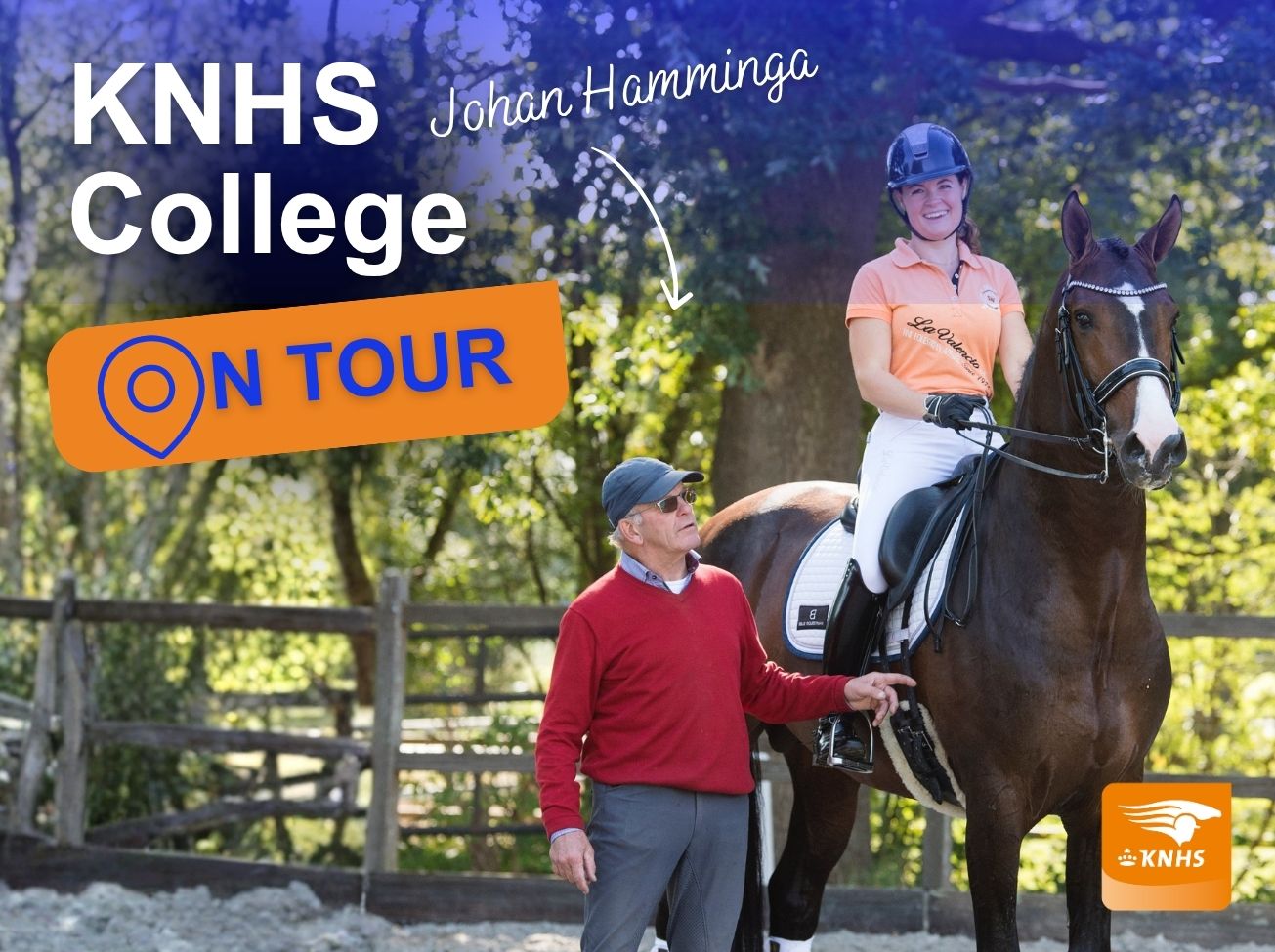 KNHS College On Tour in Exloo: “Van achteruit!”  met Johan Hamminga