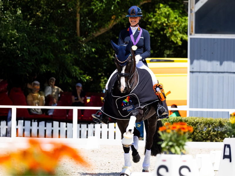 EK Young Riders: Goud voor Lara van Nek en Jatilinda 