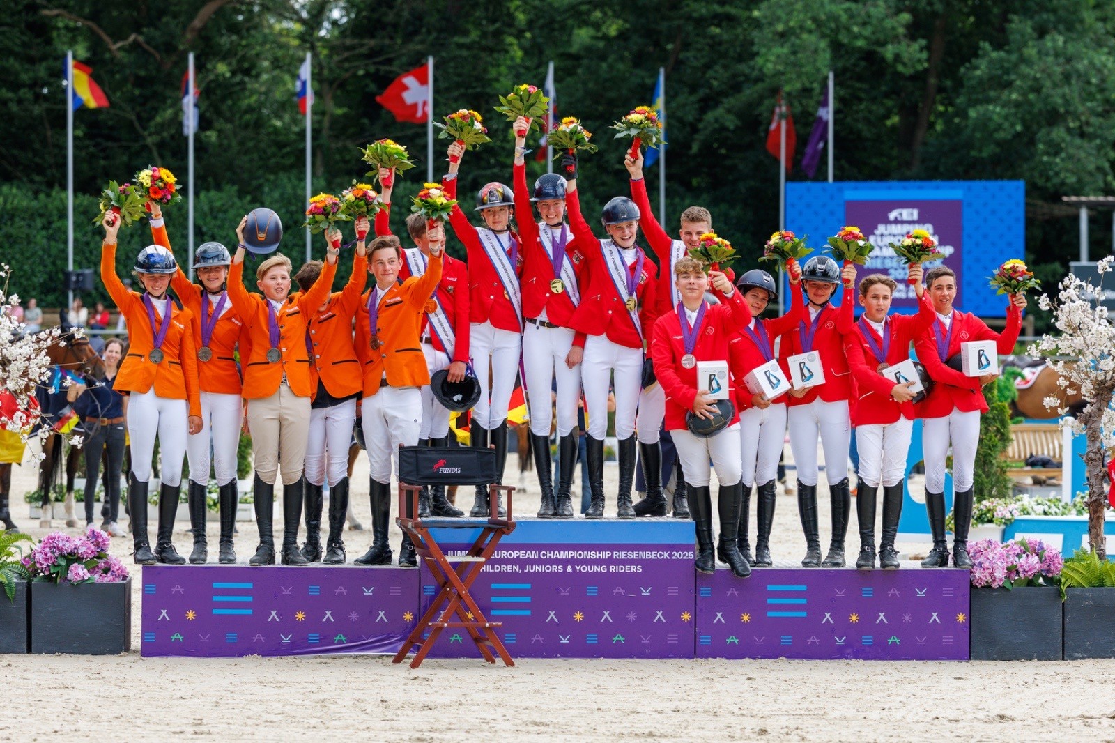Children winnen teamzilver op EK springen