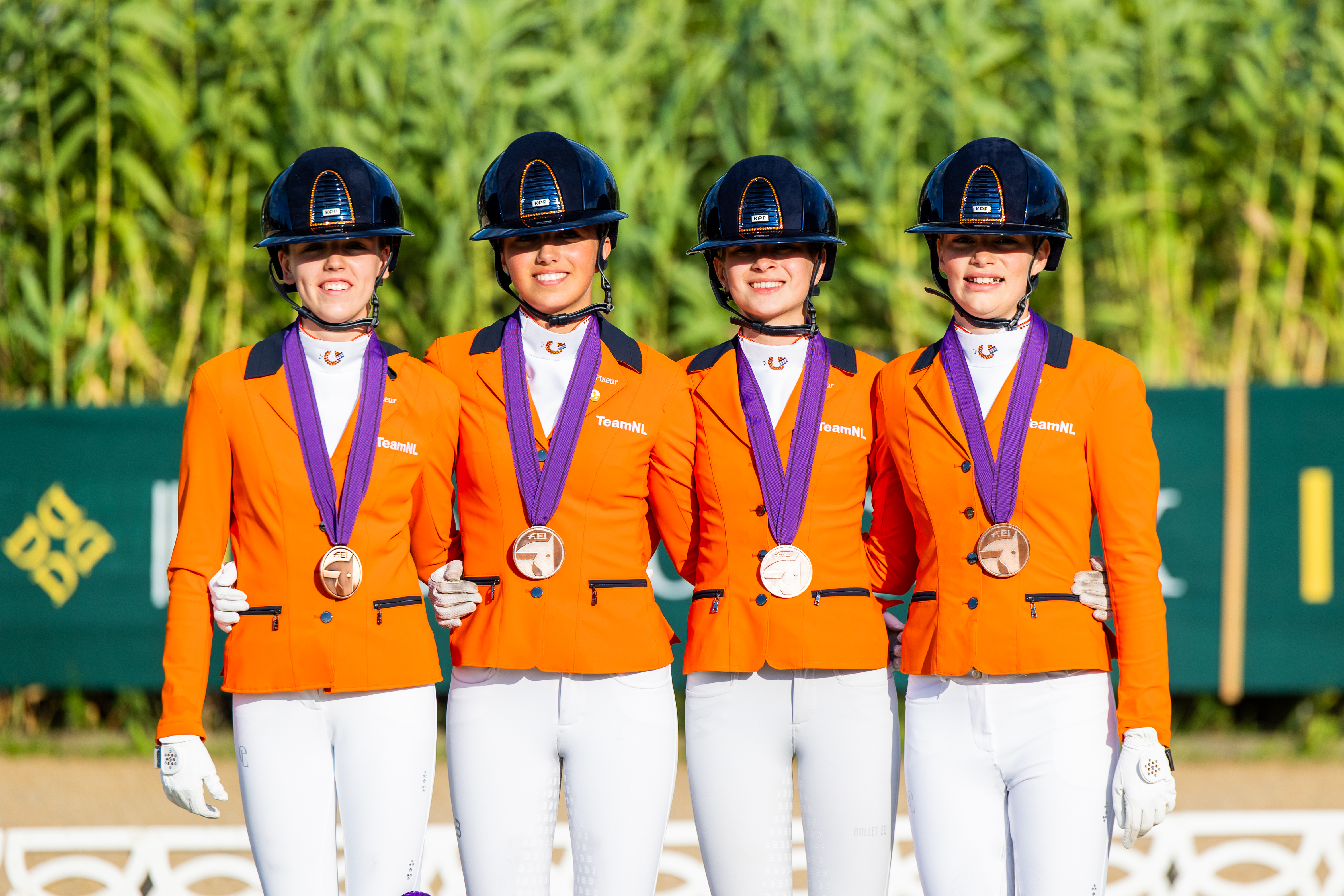 Floor Kulik bezorgt Nederlands Children team brons