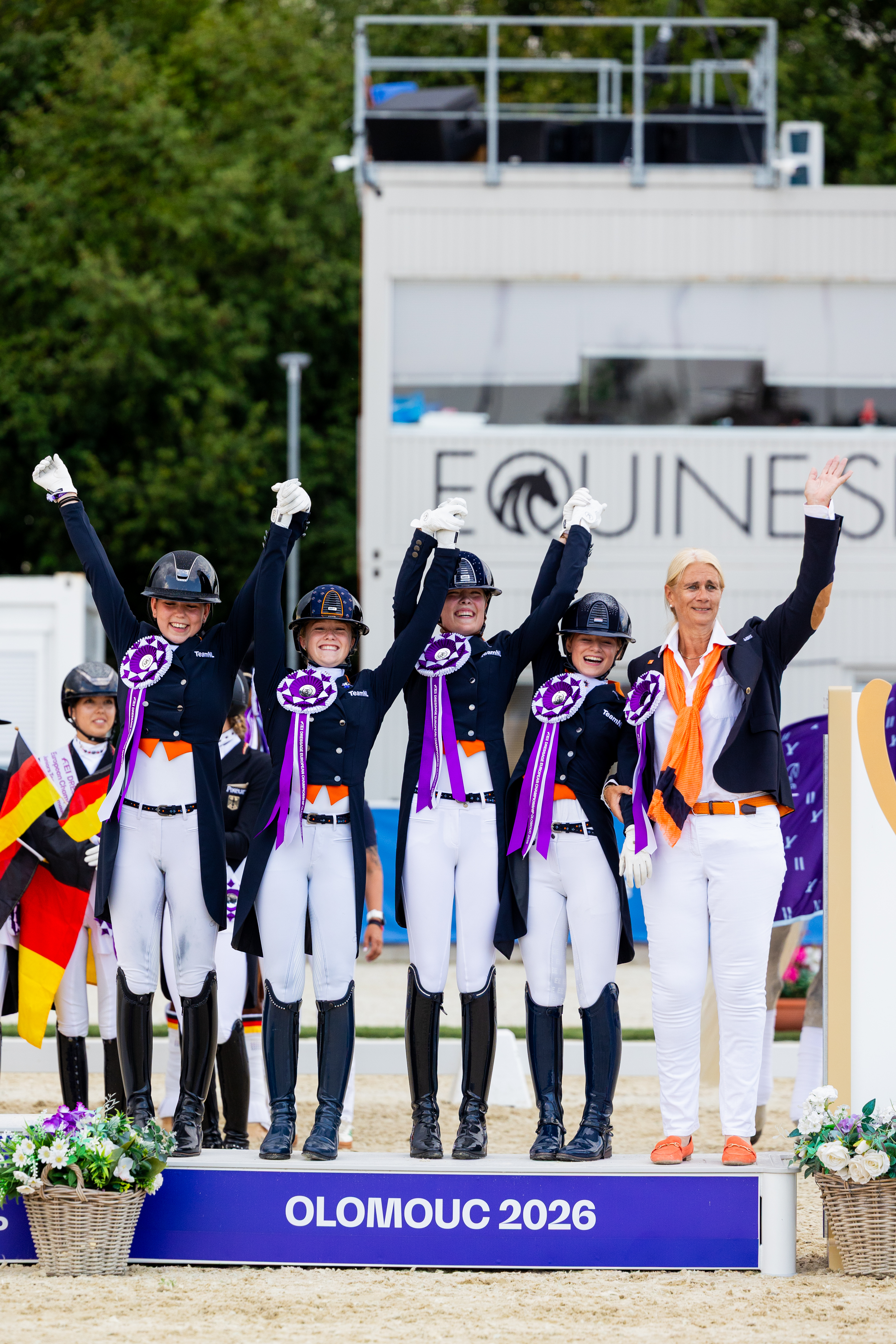 EK Brons voor dressuur Juniorenteam in Olomouc