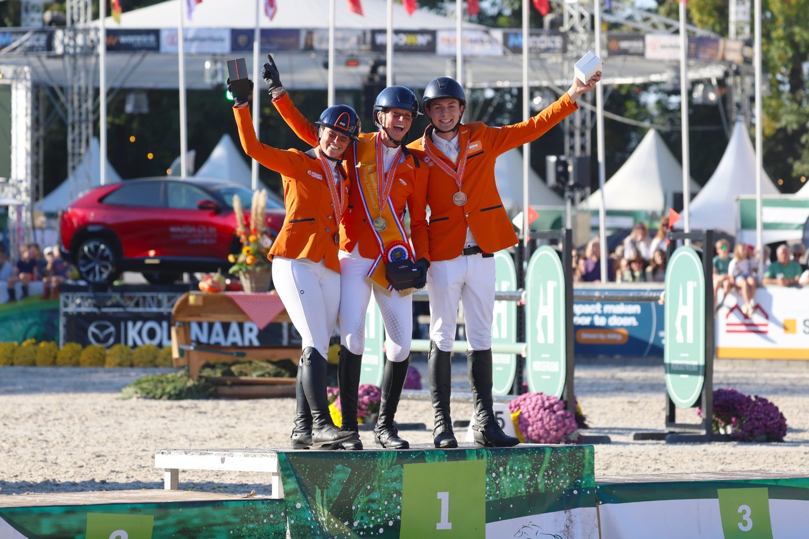 Renske Kroeze wint Nederlandse titel tijdens Military Boekelo-Enschede