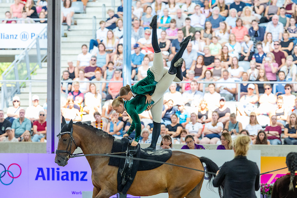 TeamNL Voltige 7e in Landenwedstrijd