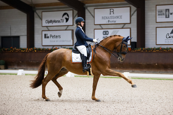 Demi Haerkens wint KNHS Para Dressuur Trophy op CDI Kronenberg
